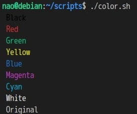 color min
