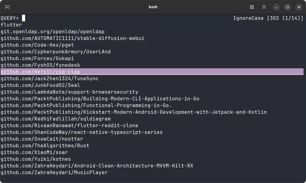 vscode result