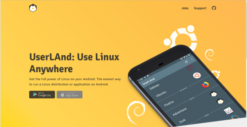 Androidにlinux環境を構築する Userland がソースリーディング環境 スマホ用 として最適